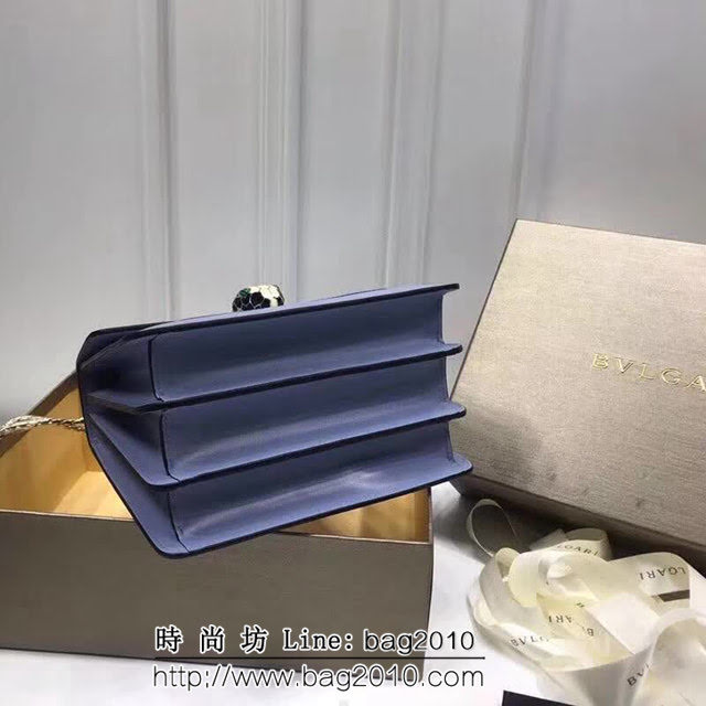 BVLGARI寶格麗 專櫃新款 蛇頭扣環 三層琺瑯蛇頭包 可手提肩背斜挎 B38329 FYD1356